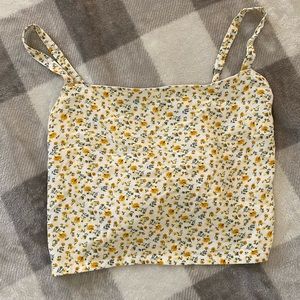 🔥3/$15🔥 HOLLISTER tied in back crop top Size Medium